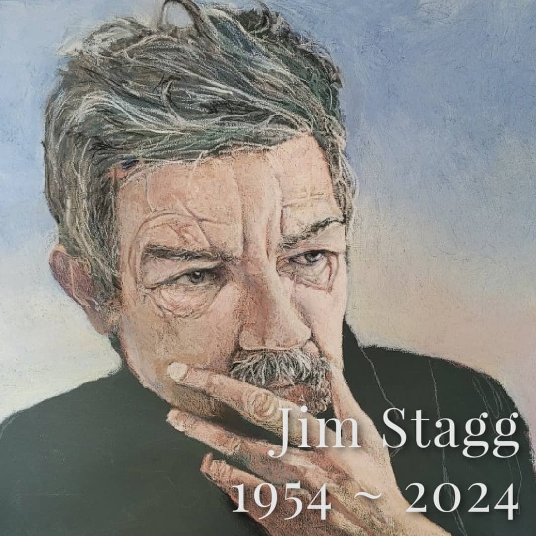 'Self Portrait' (Unfinished) by Jim Stagg (1954 ~ 2024) ~ Curate Art & Design in Sorrento, Melbourne