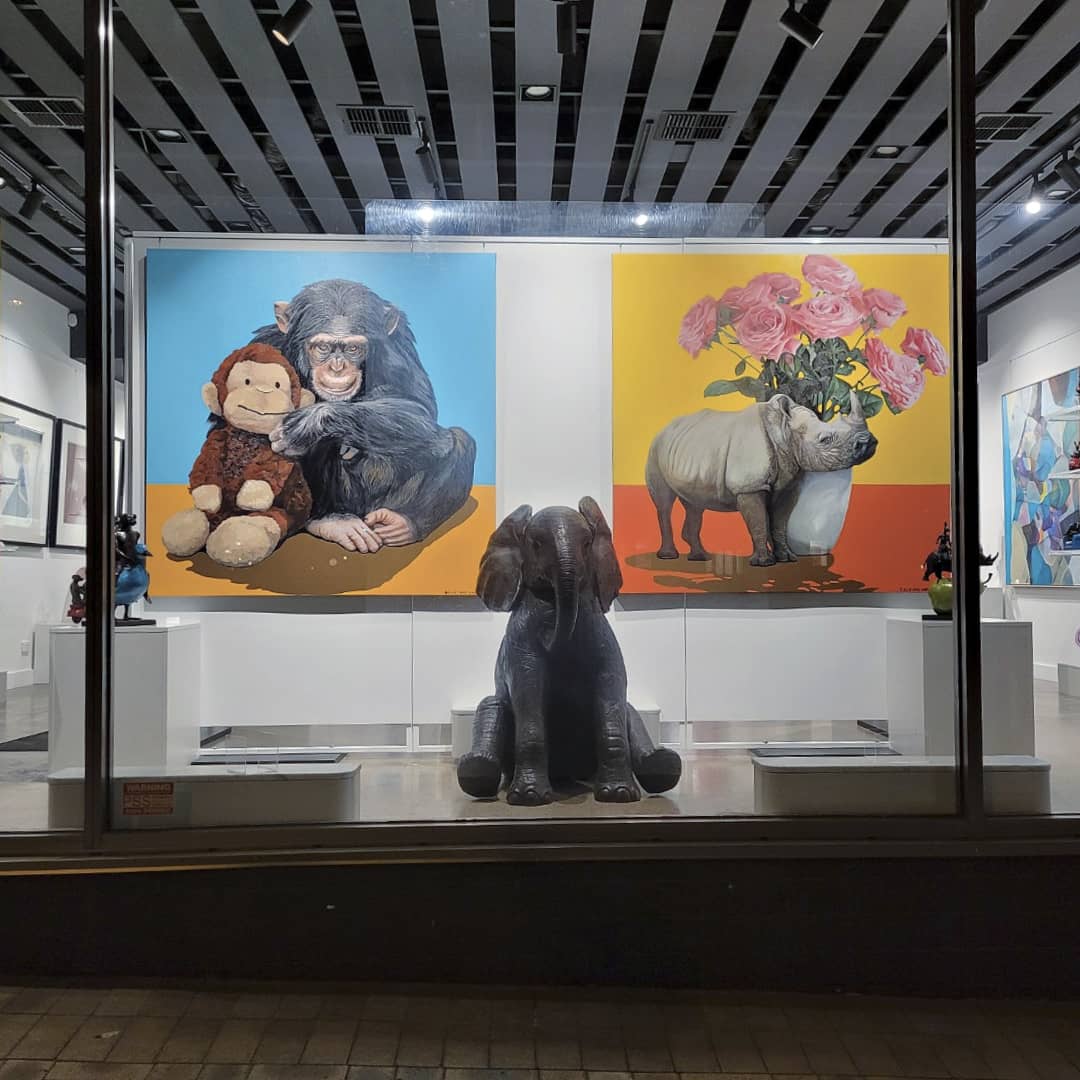 Sorrento Winter's Festival and the amazing art of Gillie and Marc