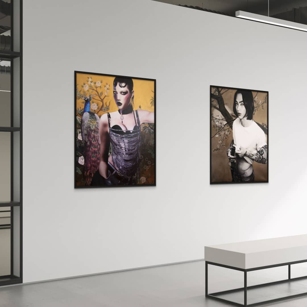 Martha Lord ~ a passionate artist and master of mixed media at Curate Art & Design Gallery in Sorrento Melbourne