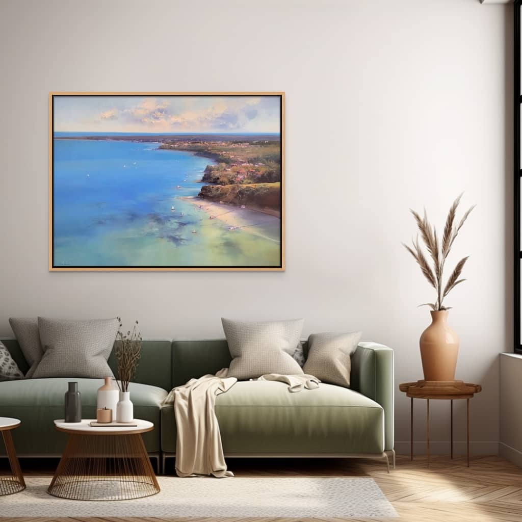 Chris Kandis Painting ~ 'Shelley Beach, Sorrento' (Sold)