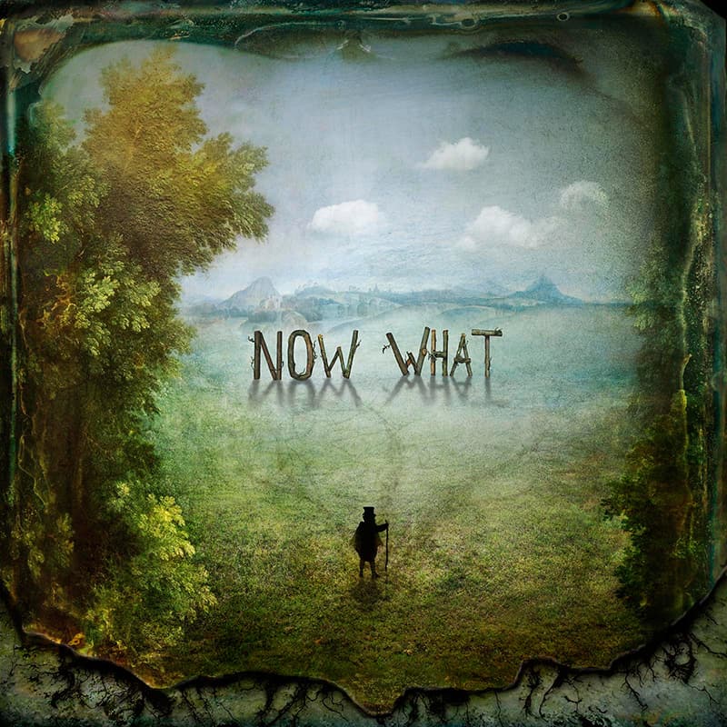 Maggie Taylor Art Photomontage ~ 'Now What' - Available at Curate Art & Design Gallery in Sorrento Mornington Peninsula Melbourne