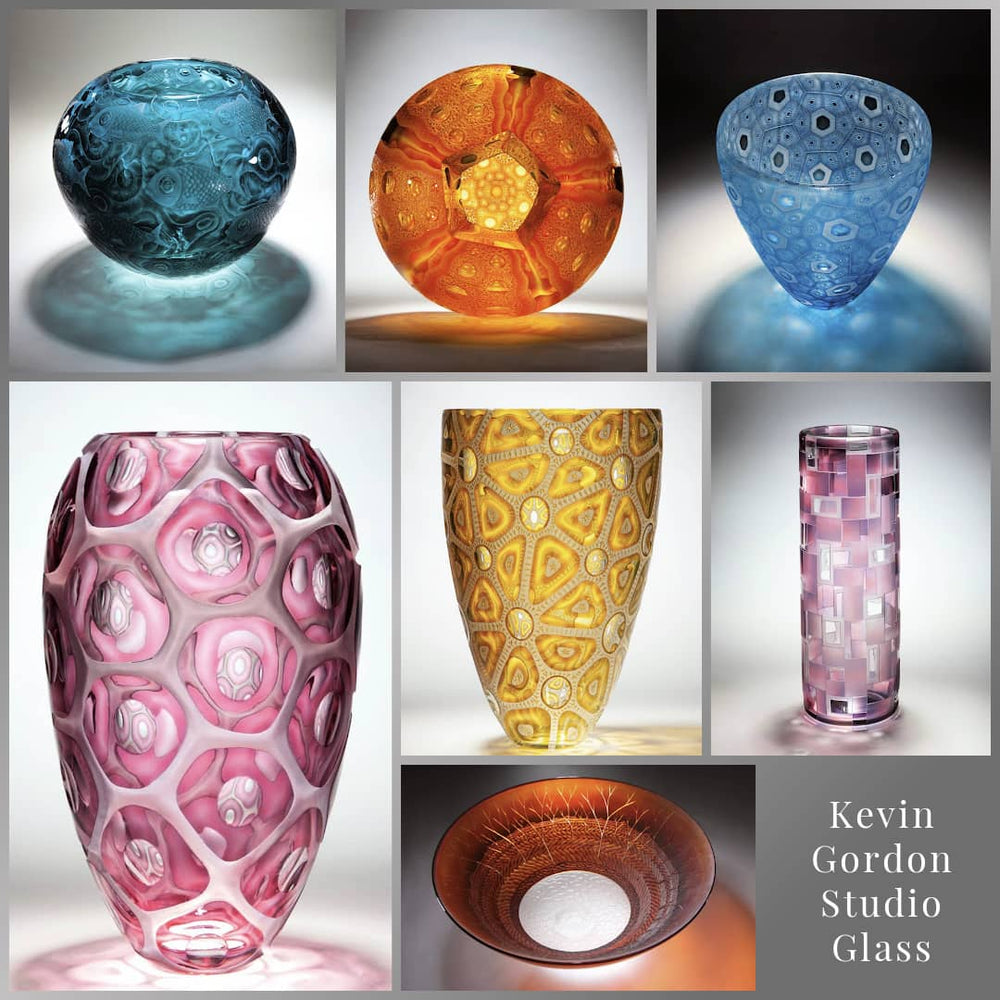 Kevin Gordon studio glass exhibition is on now and it's exquisite!