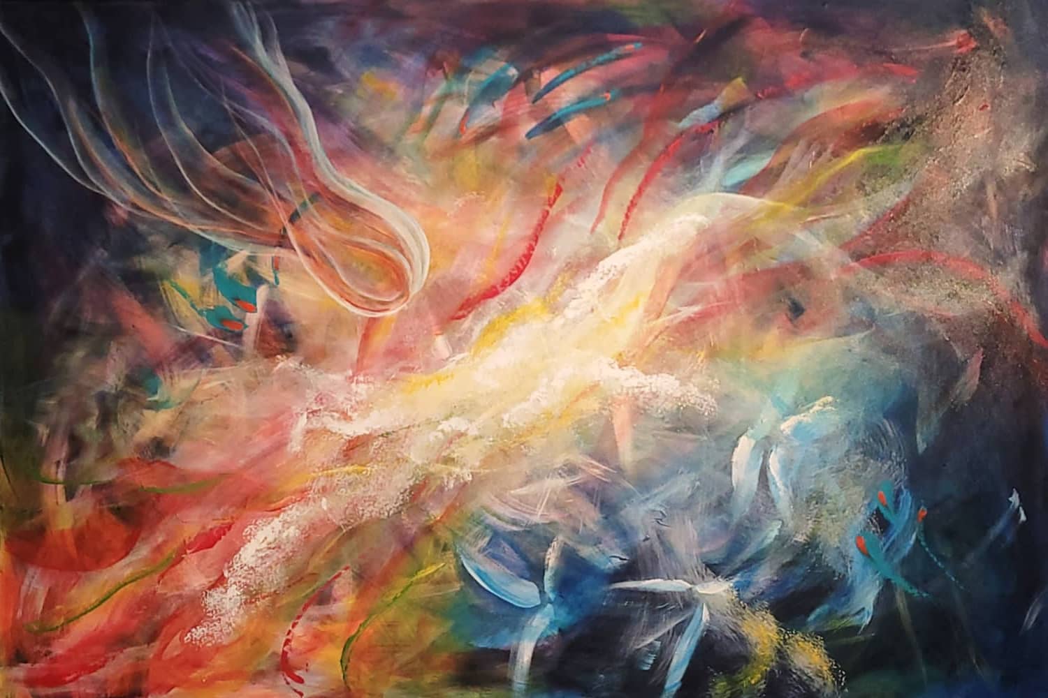 Mitch Miller Painting ~ 'Currents of Change'