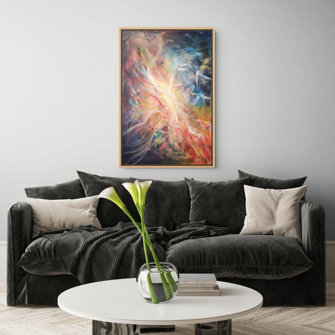 Mitch Miller Painting ~ 'Currents of Change'
