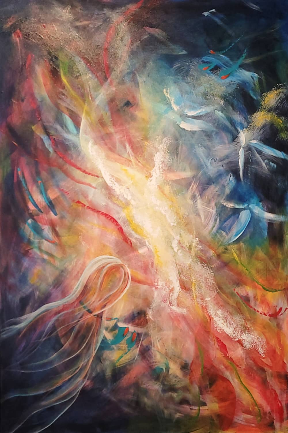 Mitch Miller Painting ~ 'Currents of Change'