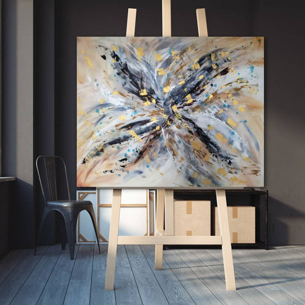 Australian Artist Mitch Miller Painting ~ 'Golden' - Curate Art & Design Gallery in Sorrento Mornington Peninsula Melbourne