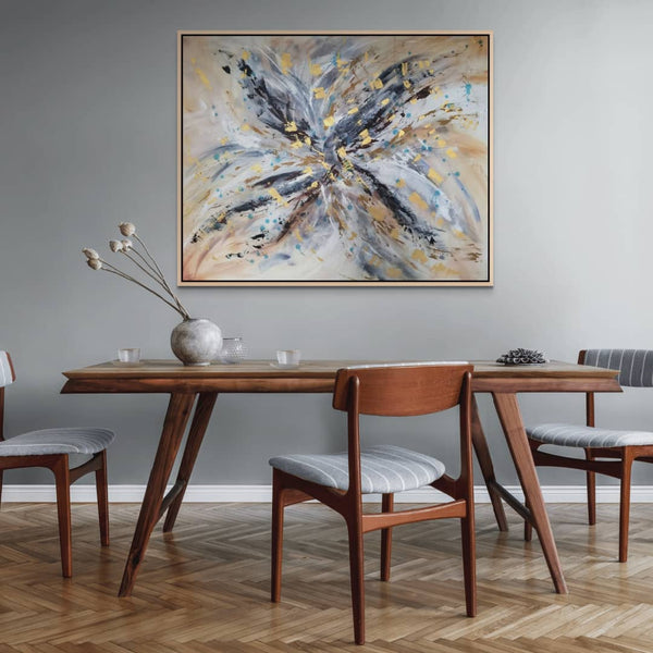 Australian Artist Mitch Miller Painting ~ 'Golden' - Curate Art & Design Gallery in Sorrento Mornington Peninsula Melbourne