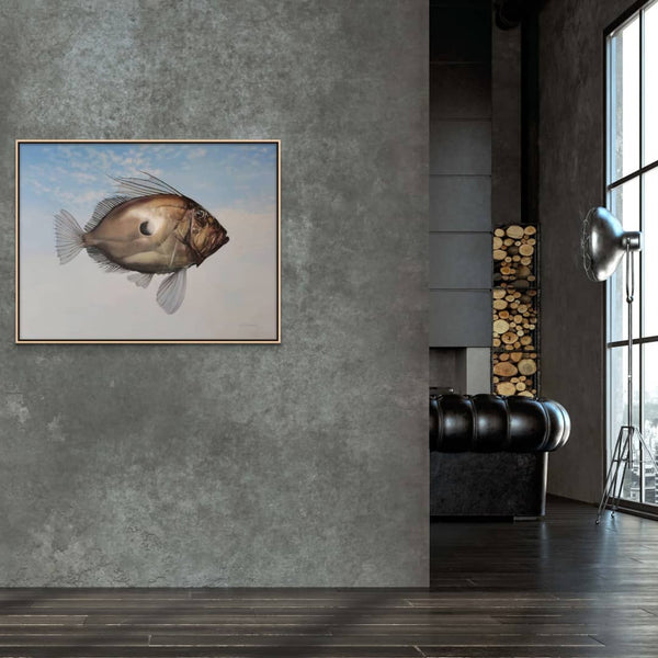Australian Artist Jim Stagg Painting ~ 'John Dory's Brother, Barry' - Curate Art & Design Gallery Sorrento Mornington Peninsula Melbourne