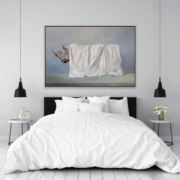 Australian Artist Jim Stagg Painting ~ 'Rhinovirus' - Curate Art & Design Gallery Sorrento Mornington Peninsula Melbourne