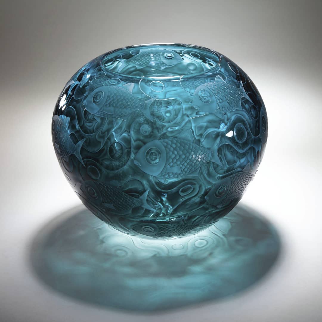 Kevin Gordon Glass ~ 'Swimming Around' - Curate Art & Design Gallery in Sorrento, Melbourne