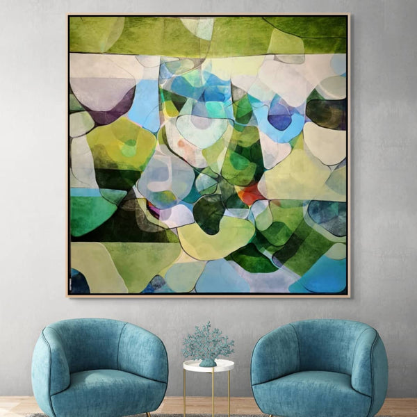 Australian Artist Benjamin Lydford Painting ~ 'Evergreen' - Curate Art & Design Gallery Sorrento Mornington Peninsula Melbourne