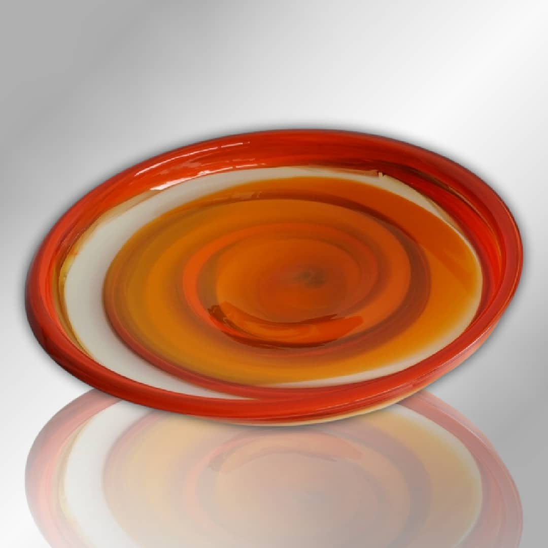 James McMurtrie Glass Bowl ~ 'Float' - @ Curate Art & Design Gallery in Sorrento Mornington Peninsula Melbourne