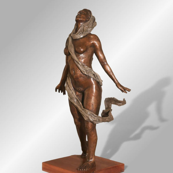 Jaq Grantford Sculpture ~ 'Wind Kissed' - Curate Art & Design Gallery in Sorrento Mornington Peninsula Melbourne