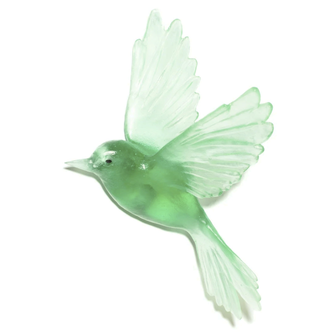 Luke Jacomb Glass ~ 'Fernbird' Tourmaline