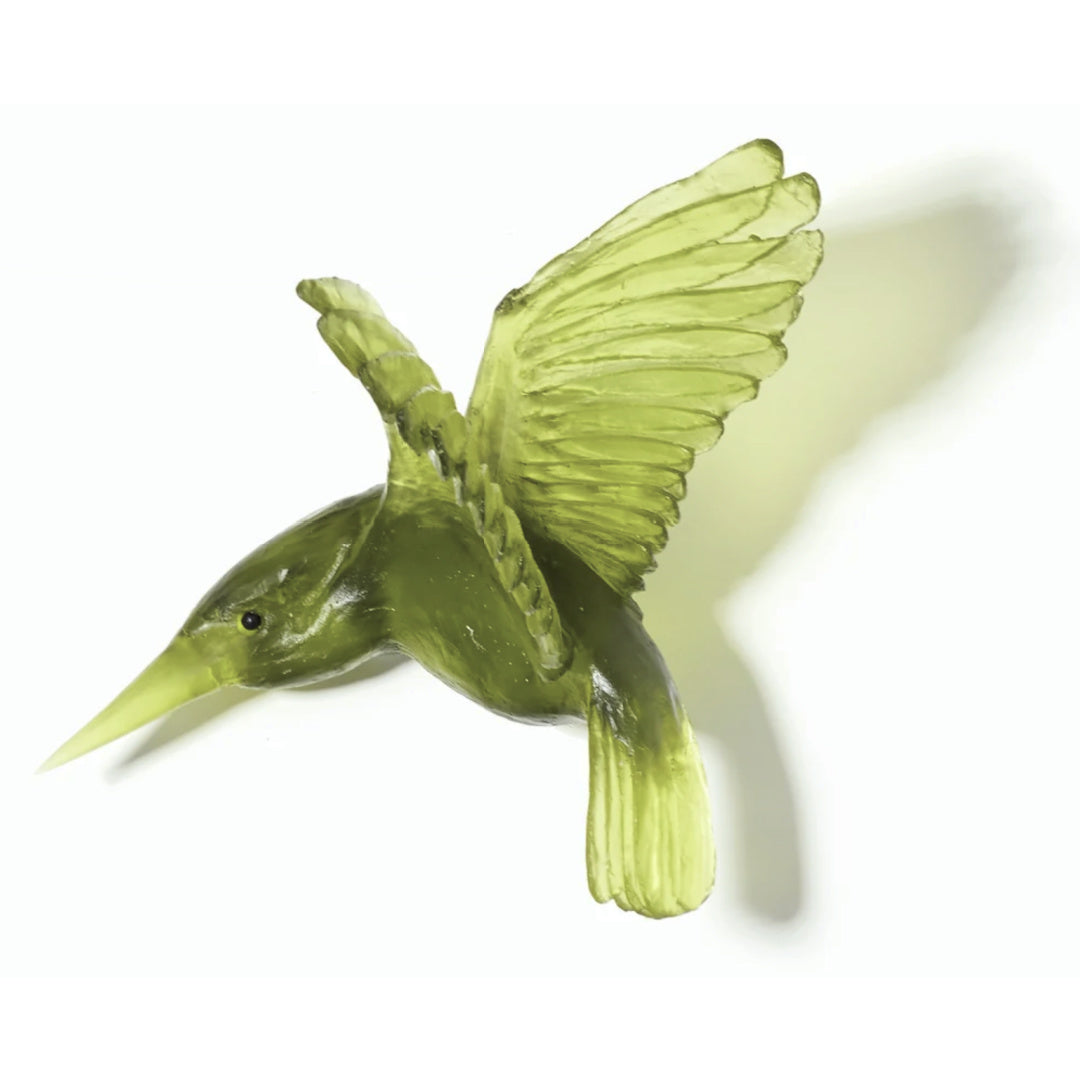Luke Jacomb Glass ~ 'Kingfisher' Olive