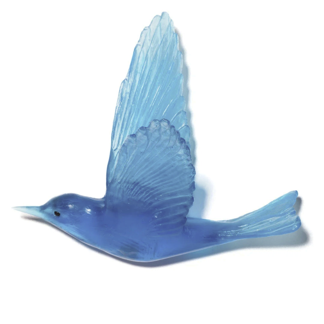 Luke Jacomb Glass ~ 'Shining Cuckoo' Copper Blue