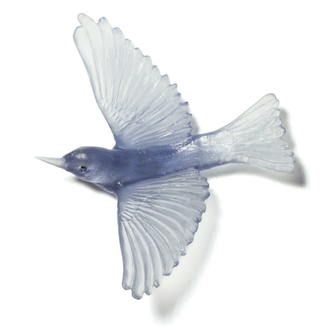 Luke Jacomb Glass ~ 'Silvereye' Denim