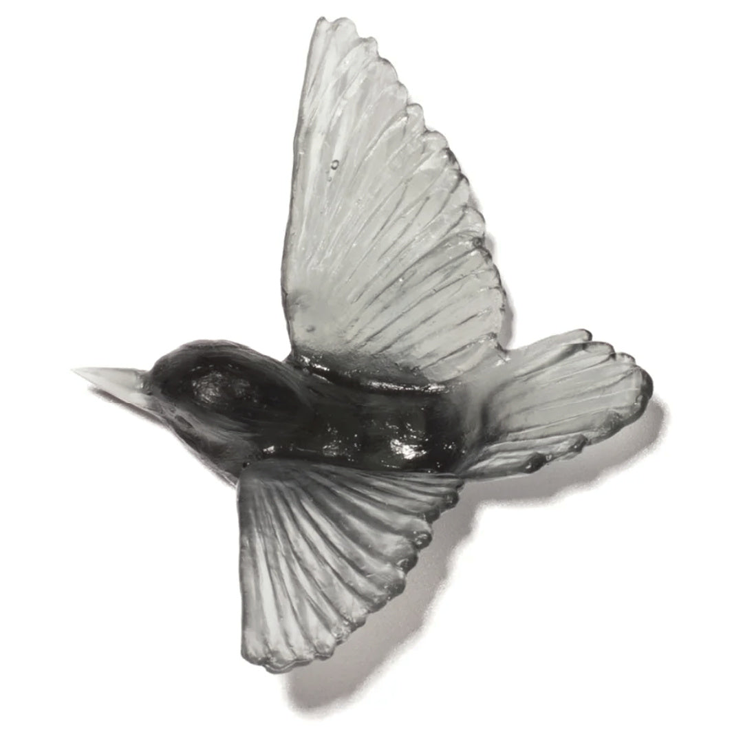 Luke Jacomb Glass ~ 'Tomtit' Storm Grey