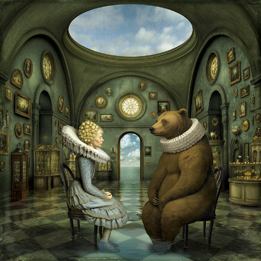 Maggie Taylor Art ~ 'Ebb and Flow' - Available in Australia exclusively @ Curate Art & Design in Daylesford. Free delivery Melbourne.