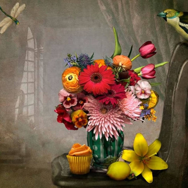 Maggie Taylor Art ~ 'Many Pretty Things' available at Curate Art & Design in Sorrento, Melbourne - Maggie Taylor's exclusive representatives in Australia.