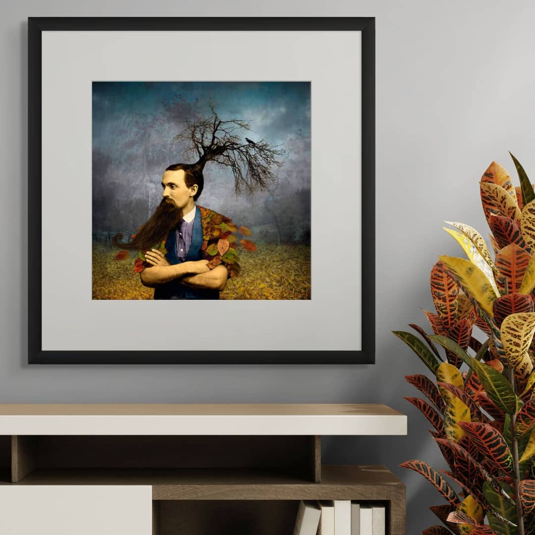 Maggie Taylor Art ~ 'Subject to Change' 22" (Framed) - Available exclusively in Australia @ Curate Art & Design in Daylesford. Free delivery to Melbourne.