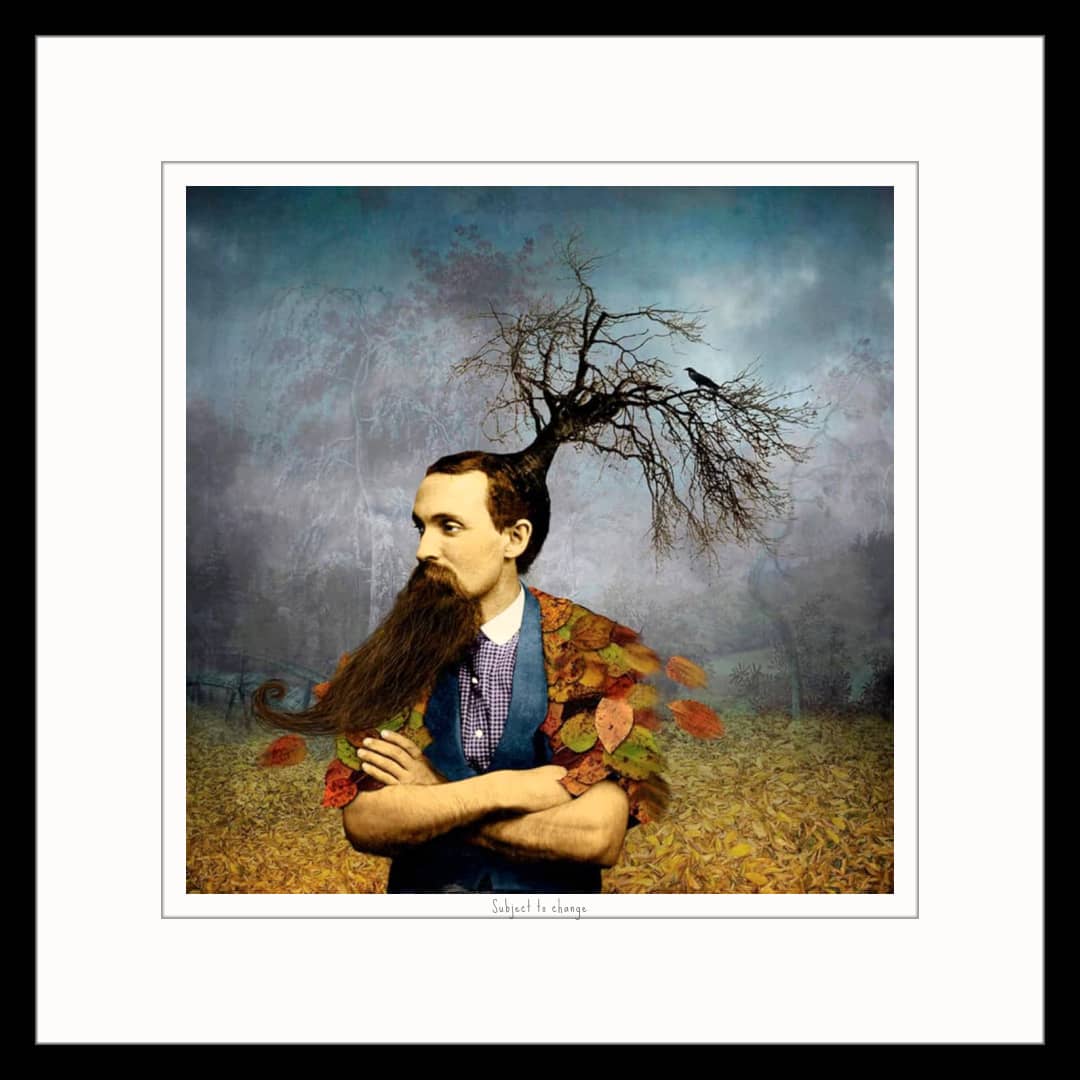 Maggie Taylor Art ~ 'Subject to Change' - Available in Australia exclusively at Curate Art & Design in Daylesford. Free delivery Melbourne.