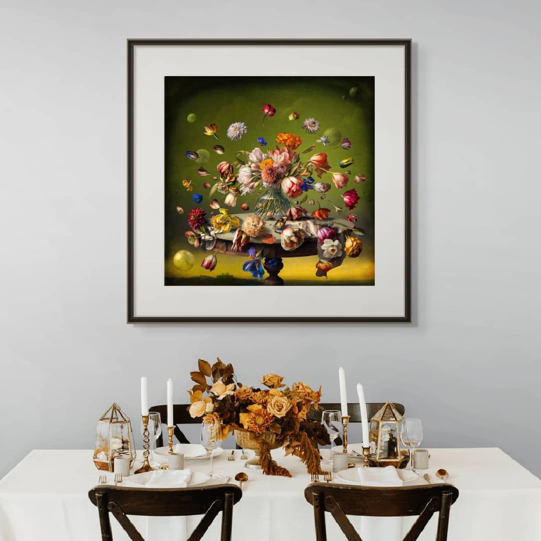 Maggie Taylor Art ~ 'The Occasion' 22" (Framed) - Available exclusively in Australia @ Curate Art & Design in Daylesford. Free delivery to Melbourne.