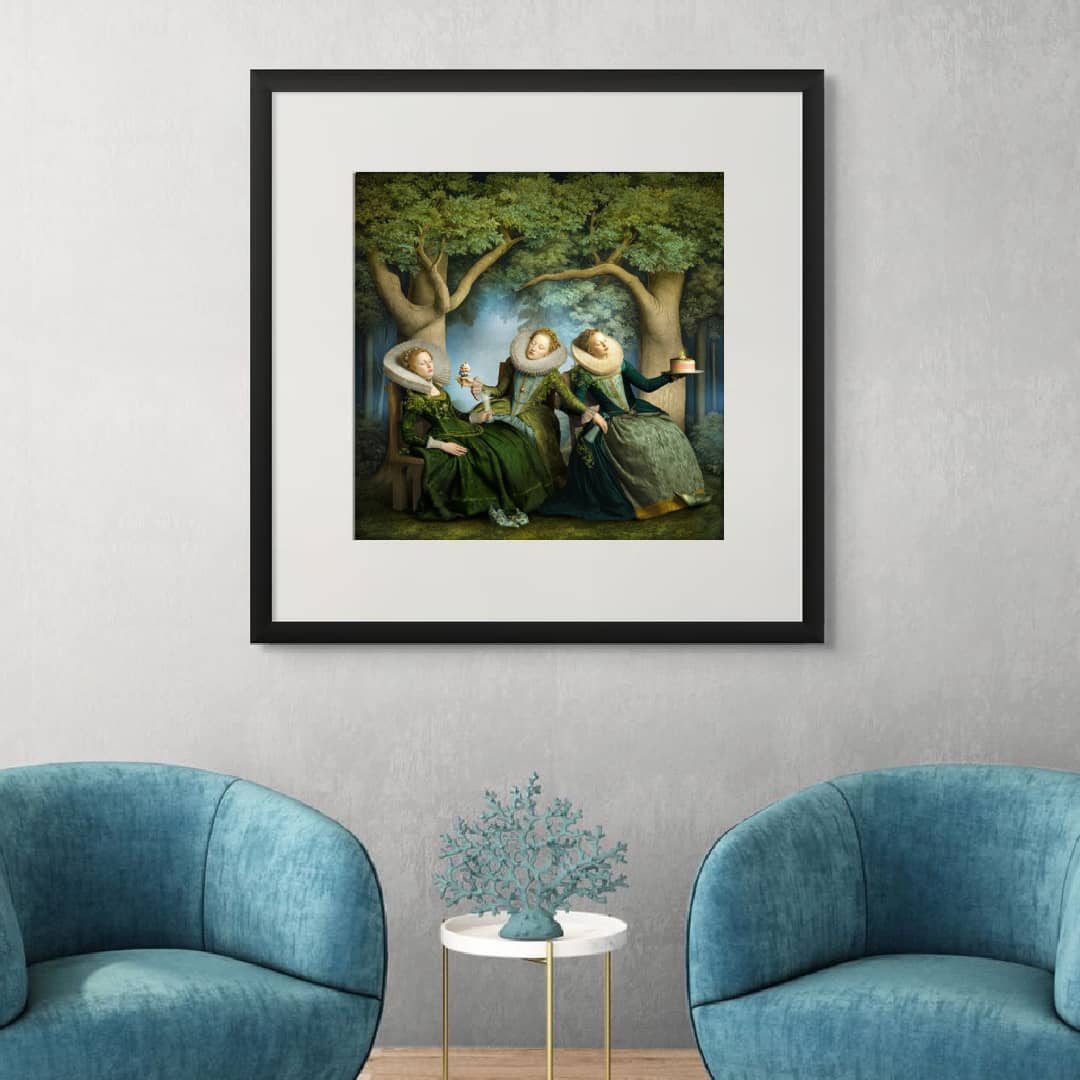 Maggie Taylor Art ~ 'The Slumber Party' 22" (Framed) - Available exclusively in Australia @ Curate Art & Design in Daylesford. Free delivery to Melbourne.