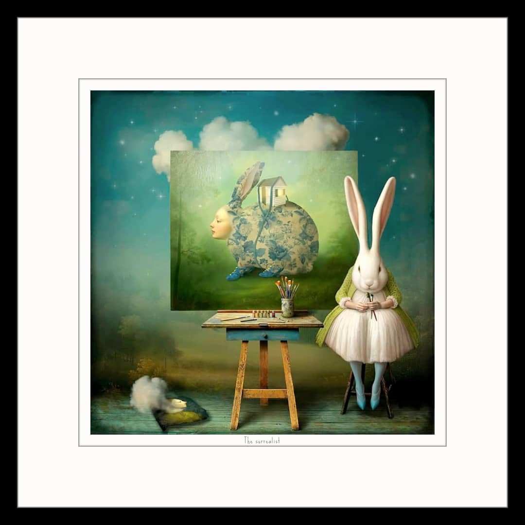 Maggie Taylor Art ~ 'The Surrealist' - Available exclusively in Australia @ Curate Art & Design in Daylesford. Free shipping to Melbourne.