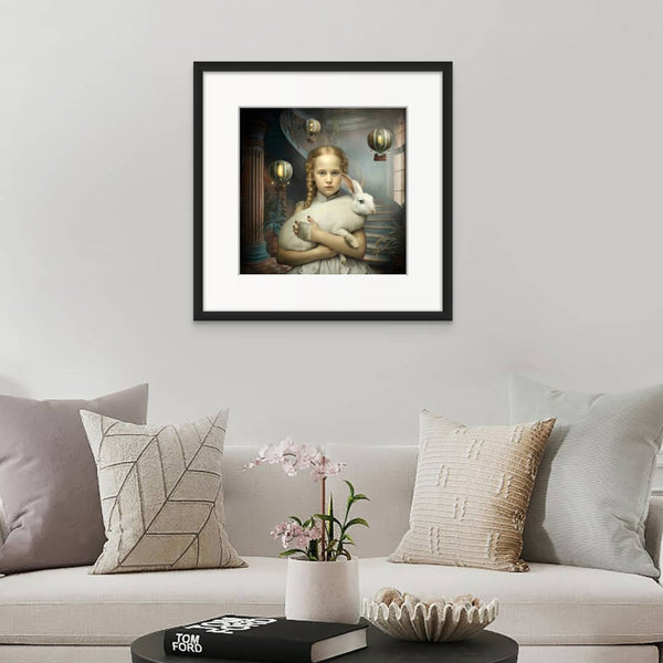 Maggie Taylor Art Photomontage ~ 'Lucky' 22" - Available at Curate Art & Design Gallery in Sorrento Mornington Peninsula Melbourne