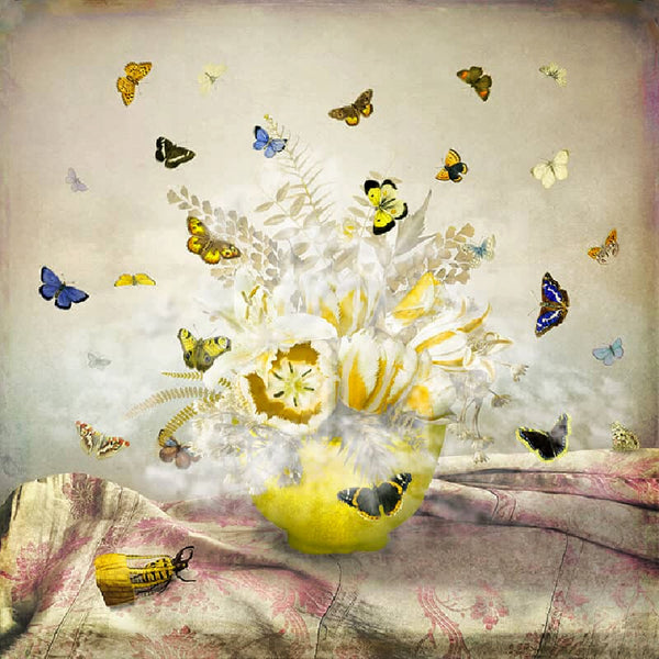 Maggie Taylor Art Photomontage ~ 'Oh My My' - Available at Curate Art & Design Gallery in Sorrento Mornington Peninsula Melbourne