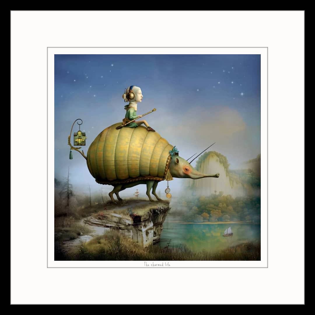 Maggie Taylor Art Photomontage ~ 'The Charmed Life' - Available at Curate Art & Design Gallery in Sorrento, Mornington Peninsula, Melbourne