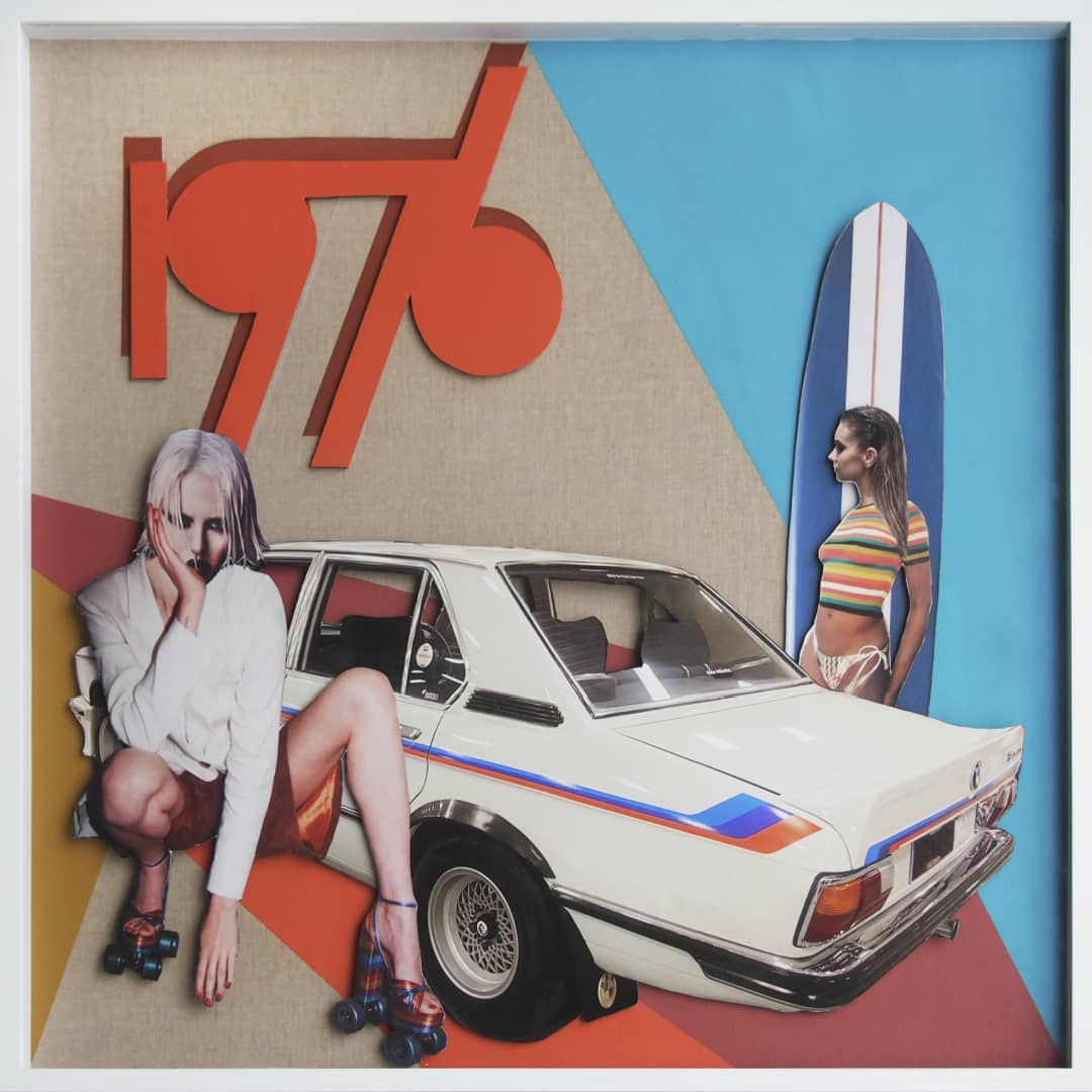 Martha Lord Art ~ '1976' is available for sale at Curate Art & Design Gallery in Sorrento, 90 mins from Melbourne on the Mornington Peninsula.