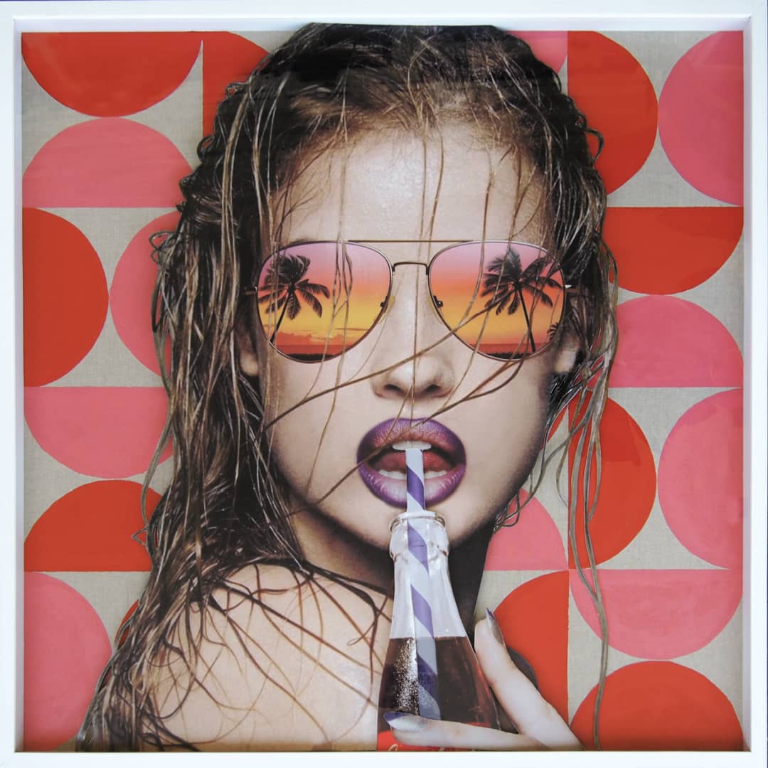 Martha Lord Art ~ 'Summer breeze makes me feel fine...' is available for sale at Curate Art & Design Gallery in Sorrento, Melbourne