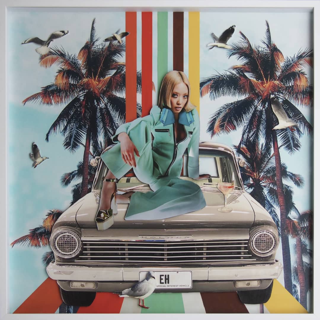 Martha Lord Art ~ 'Tropical Groove' is available for sale at Curate Art & Design Gallery in Sorrento, 90 mins from Melbourne on the Mornington Peninsula.