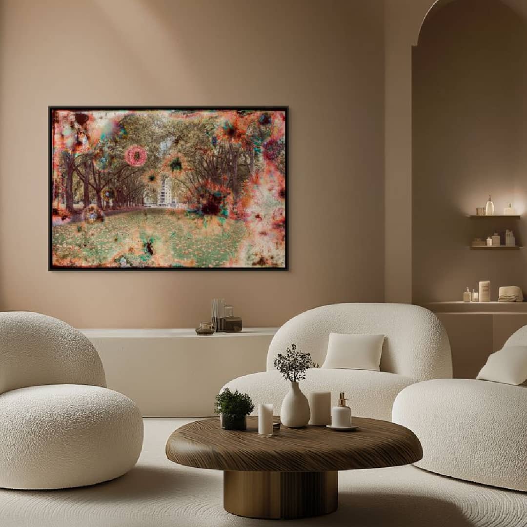 Matteo Volpi Photography Art ~ 'Carlton Garden Fireworks' - Available in Australia @ Curate Art & Design, a must-visit art gallery in Daylesford, Victoria.