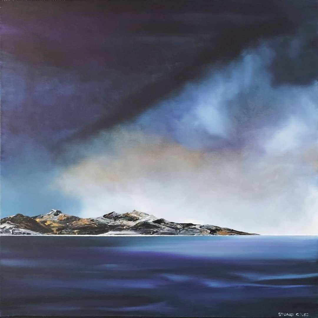 Stuart Clues Painting ~ 'Flinders Island' - Curate Art & Design Gallery Sorrento Mornington Peninsula Melbourne