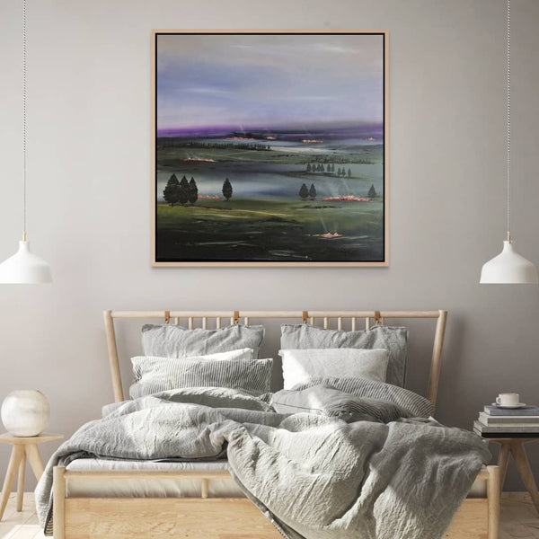 Stuart Clues Painting ~ 'Autumn in High Country' - Curate Art & Design Gallery Sorrento Mornington Peninsula Melbourne