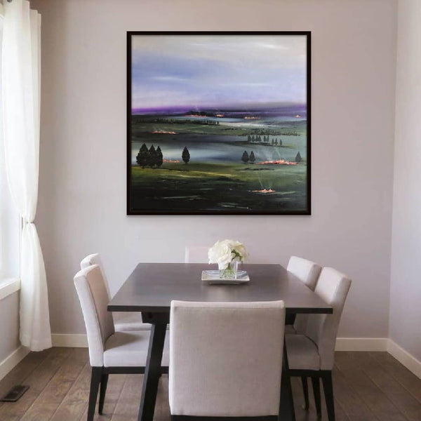 Stuart Clues Painting ~ 'Autumn in High Country' - Curate Art & Design Gallery Sorrento Mornington Peninsula Melbourne