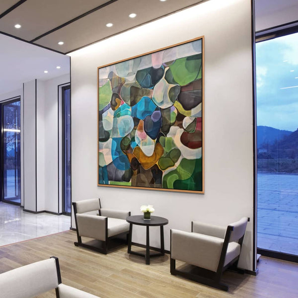 Benjamin Lydford Painting ~ 'Late Night Conversations' - @ Curate Art & Design Gallery in Sorrento Mornington Peninsula Melbourne