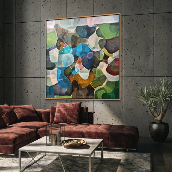 Benjamin Lydford Painting ~ 'Late Night Conversations' - @ Curate Art & Design Gallery in Sorrento Mornington Peninsula Melbourne