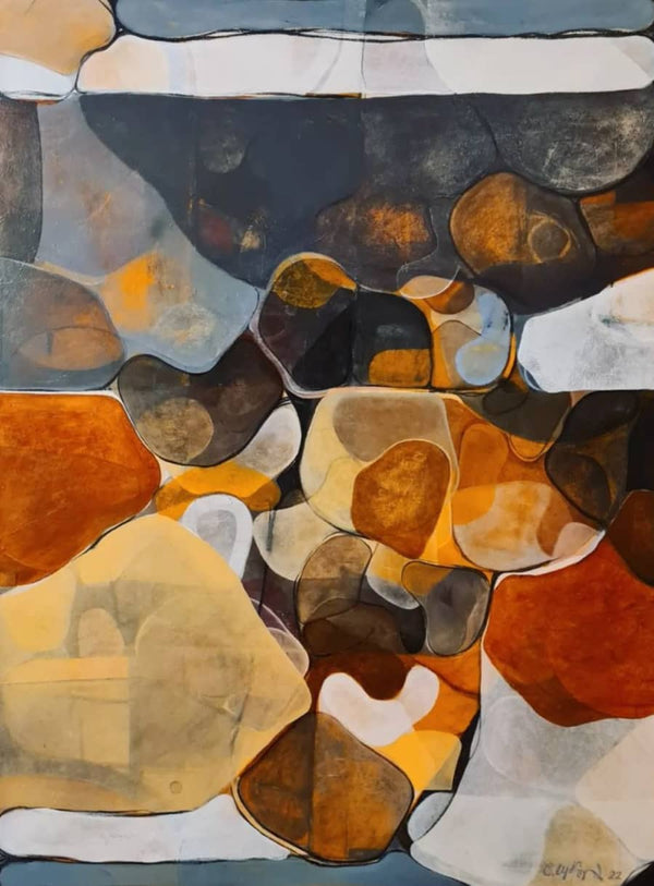 Australian Artist Benjamin Lydford Painting ~ 'The Shipping Forecast' - Curate Art & Design Gallery Sorrento Mornington Peninsula Melbourne