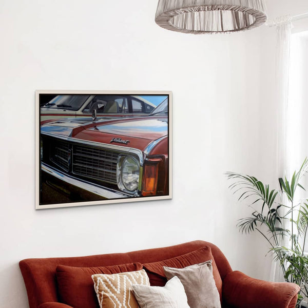 Peninsula-Based Australian Artist Jim Stagg Painting ~ 'Valiant' - Curate Art & Design Gallery Sorrento Mornington Peninsula Melbourne