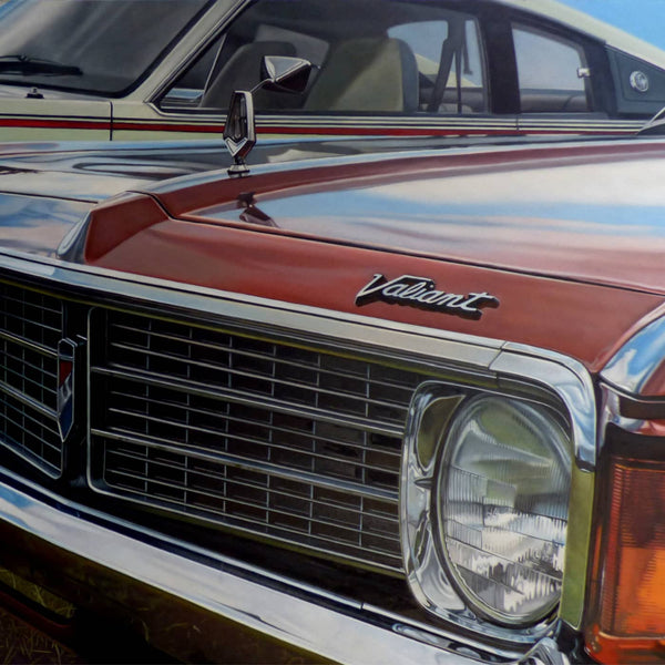 Peninsula-Based Australian Artist Jim Stagg Painting ~ 'Valiant' - Curate Art & Design Gallery Sorrento Mornington Peninsula Melbourne