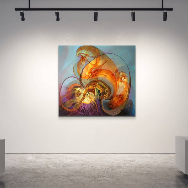 John Scott Painting ~ 'Heartcelium' (Sold)