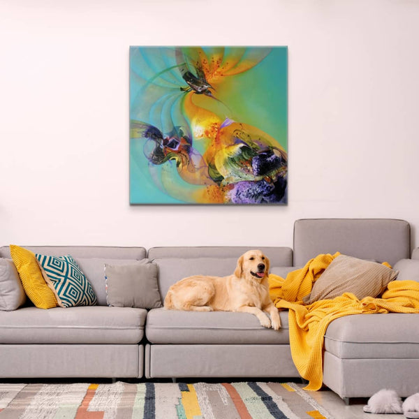 Australian Artist John Scott Painting ~ 'Hummingbird' - Curate Art & Design Gallery Sorrento Mornington Peninsula Melbourne