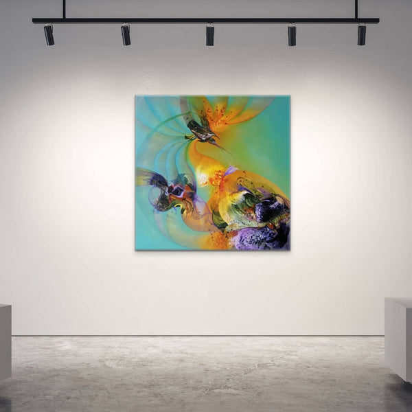Australian Artist John Scott Painting ~ 'Hummingbird' - Curate Art & Design Gallery Sorrento Mornington Peninsula Melbourne