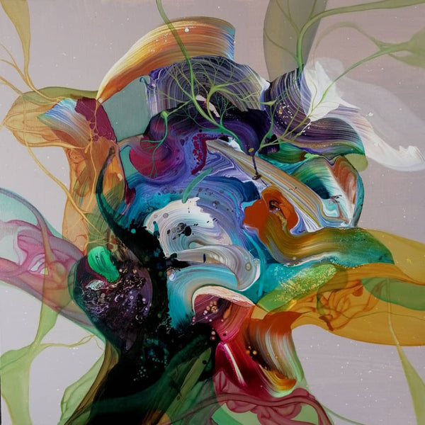 Australian Artist John Scott Painting ~ 'Ib-Ensis' - Curate Art & Design Gallery Sorrento Mornington Peninsula Melbourne