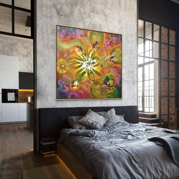 Australian Artist John Scott Painting ~ 'Midnight' - Curate Art & Design Gallery Sorrento Mornington Peninsula Melbourne