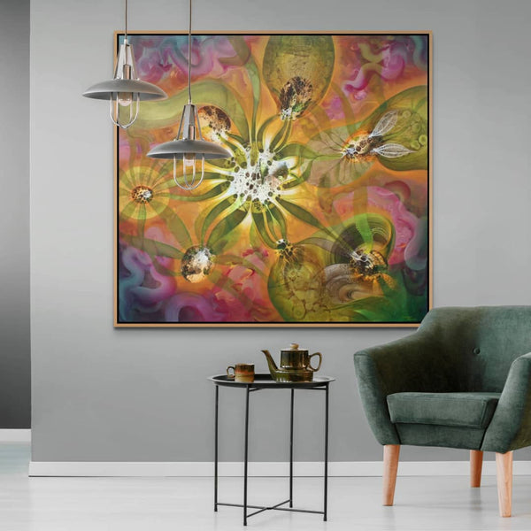 Australian Artist John Scott Painting ~ 'Midnight' - Curate Art & Design Gallery Sorrento Mornington Peninsula Melbourne